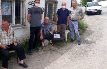 CHP Uzunköprü’den köylere maske dağıtımı