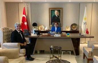 Başkan Ünsal, Meral Akşener ile özel olarak görüştü