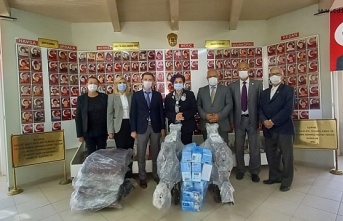 Edirne Kırkpınar Lions Kulübü'nden şehit ailelerine bağış