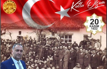 CHP İpsala İl Genel Meclisi Üyesi İsmail Aliş'in 20 Kasım kutlama mesajı