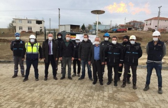 Yenikarpuzlu ve Esetçe yeni yılda doğalgaza kavuşuyor