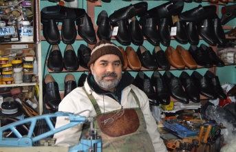 Keşan’ın 26 yıllık ayakkabıcısı, çırak yetişmemesinden şikayetçi