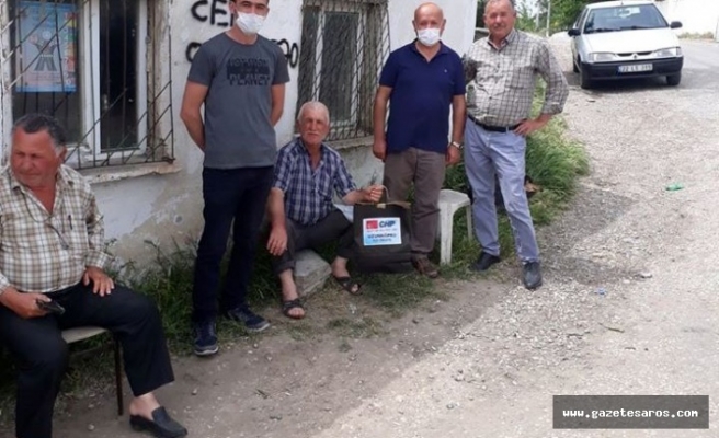 CHP Uzunköprü’den köylere maske dağıtımı