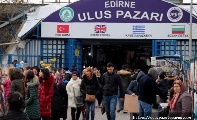 Edirne'nin meşhur pazarı, 2 hafta kapatıldı