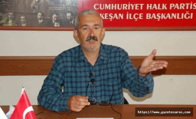 CHP Keşan, “esnaflar kapalı, AKP’liler toplu iftar yapıyor”