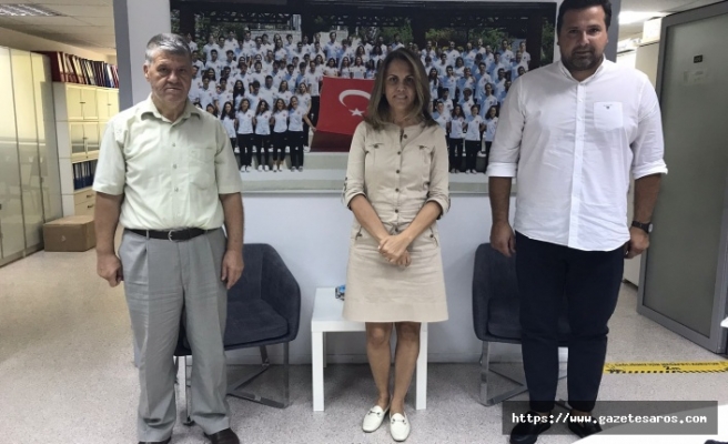 Erdoğan Demir’den TYF Başkanı Özlem Akdurak’a ziyaret