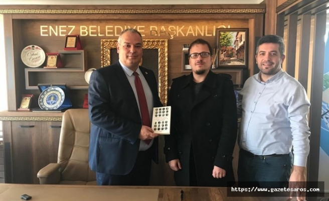 Akademisyen-Yazar Bozkurt’tan Başkan Günenç’e ziyaret