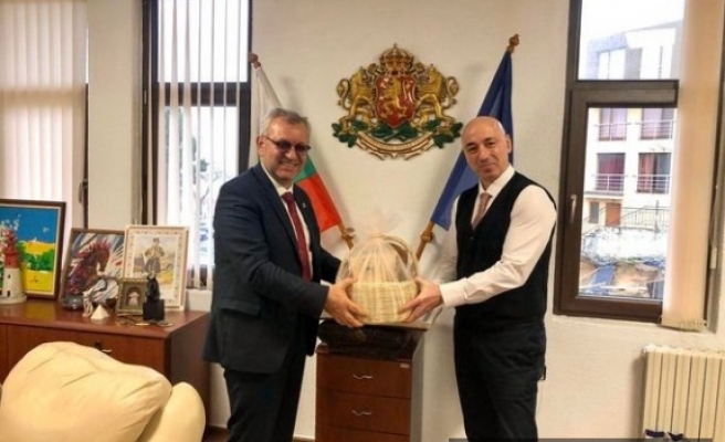 Helvacıoğlu, Bulgaristan’ın Sozopol Belediyesi’ni ziyaret etti