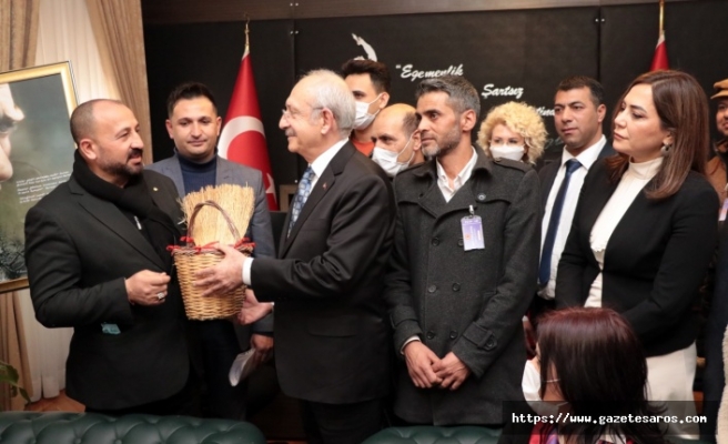 Roman Dernekleri Federasyonu, Kılıçdaroğlu’nu ziyaret etti
