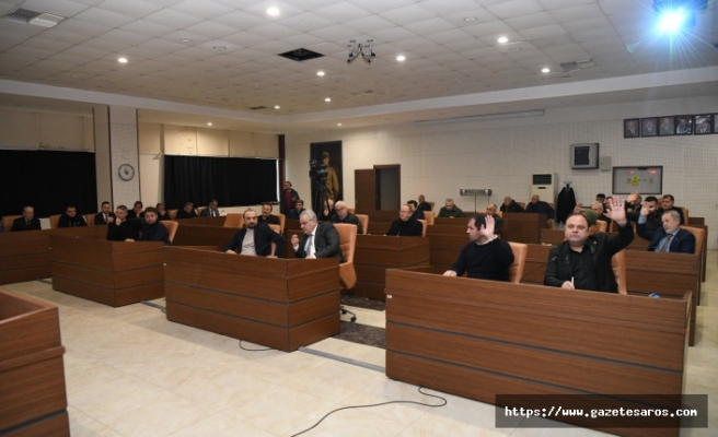Keşan Belediyesi Mart Ayı Meclis Toplantısı yapıldı