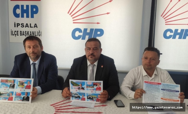 CHP İpsala’dan Başkan Ünsal’a yanıt gecikmedi