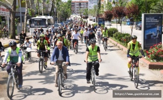 1. Keşan Yeşilay Bisiklet Turu gerçekleştirildi