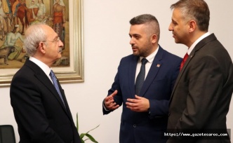 Gazeteci Oğuz ve Savaş Üner, Kılıçdaroğlu’nu ziyaret etti