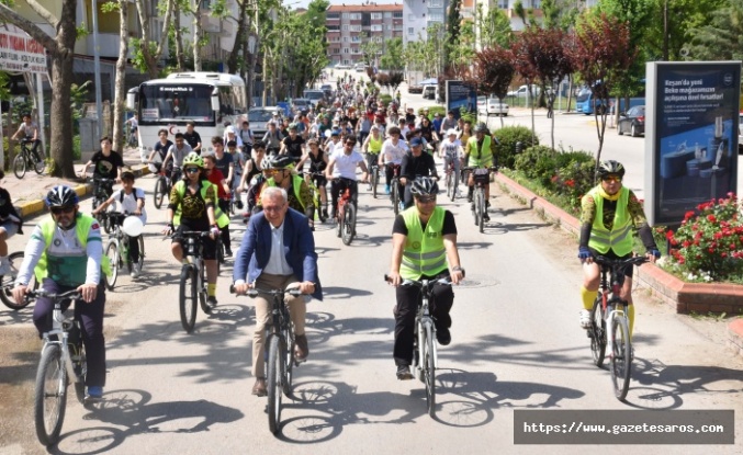 1. Keşan Yeşilay Bisiklet Turu gerçekleştirildi